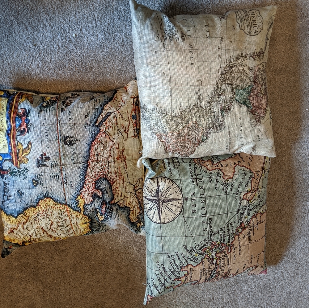 World pillow cases ++